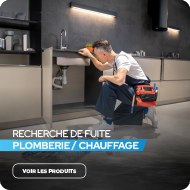 Recherche de fuite plomberie chauffage